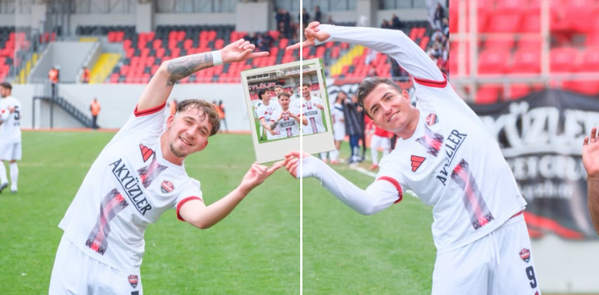 Mert Çayır Golünü Attı, Sevincini Taraftarla Paylaştı