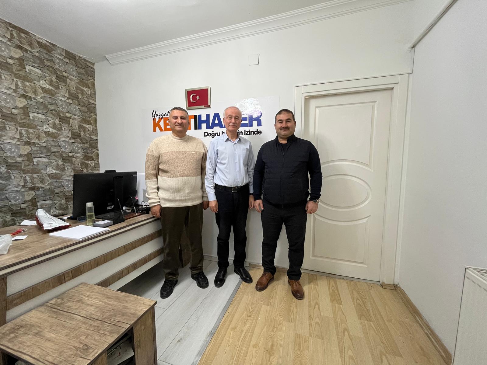 AK Parti’nin Önceki İl Başkanlarından Yozgatkenthaber’e Ziyaret