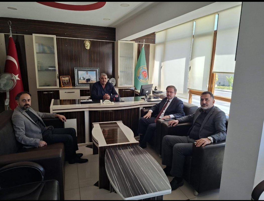 AK Parti İl Başkanı Kandemir’den Ziraat Odası’na Ziyaret