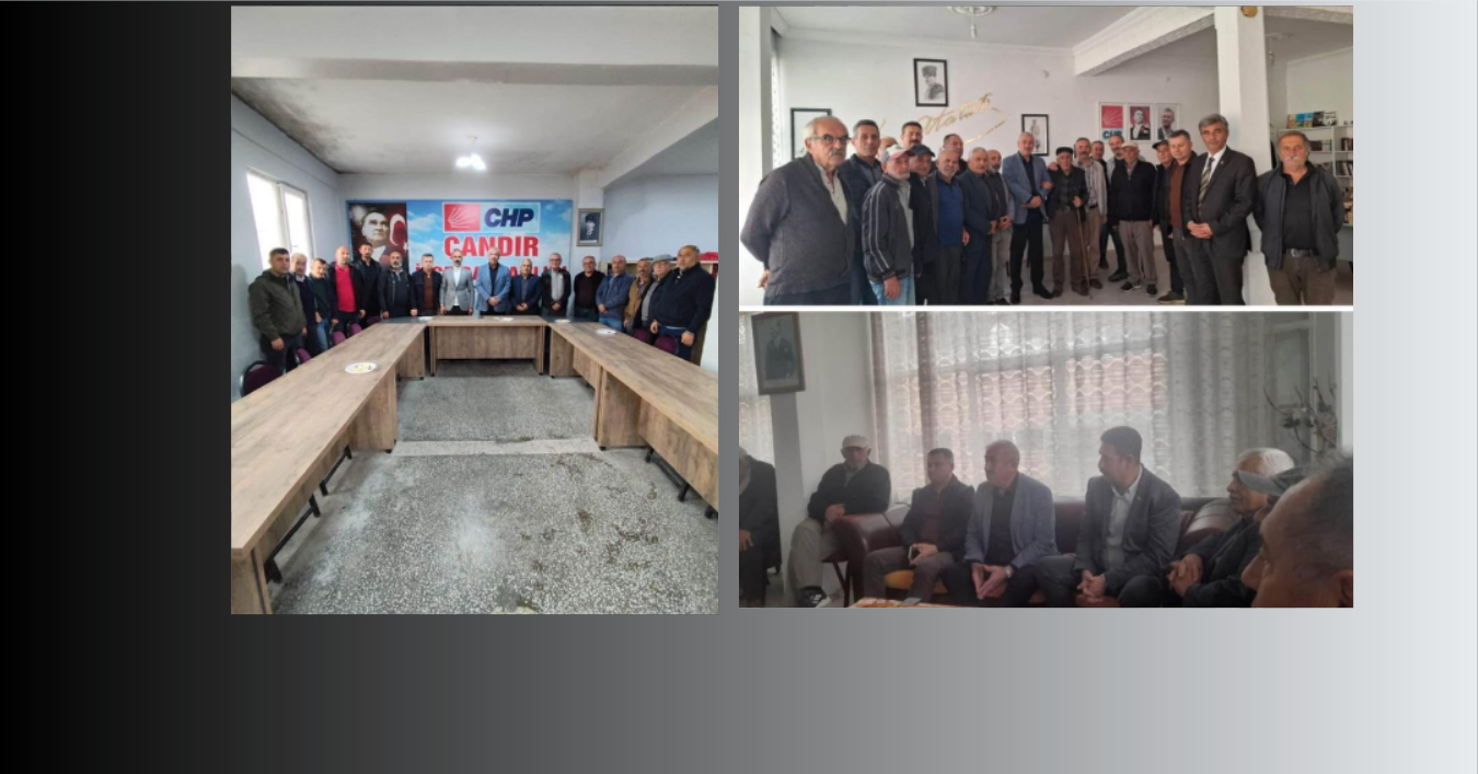 CHP Yozgat İl Başkanlığından İlçe Teşkilatlarına Ziyaret