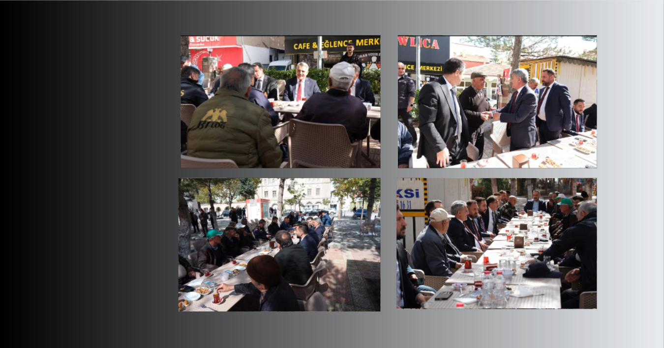 Vali Özkan Vatandaşlarla Çay Sohbetinde Buluştu