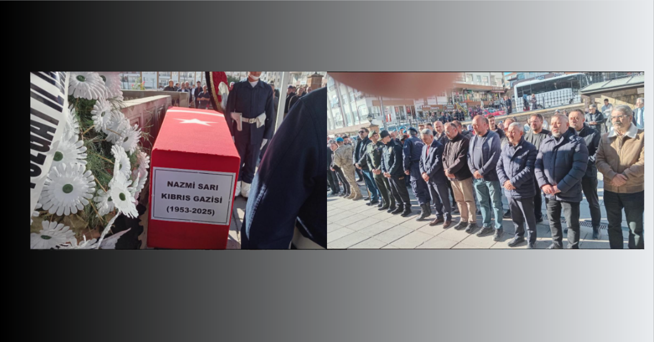 Kıbrıs Gazisi Nazmi Sarı Son Yolculuğuna Uğurlandı