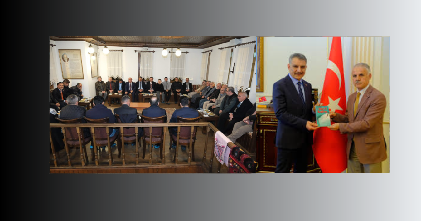 ENSAR BULUŞMALARI'NDA VALİYE ŞİİRLE ÖVGÜ