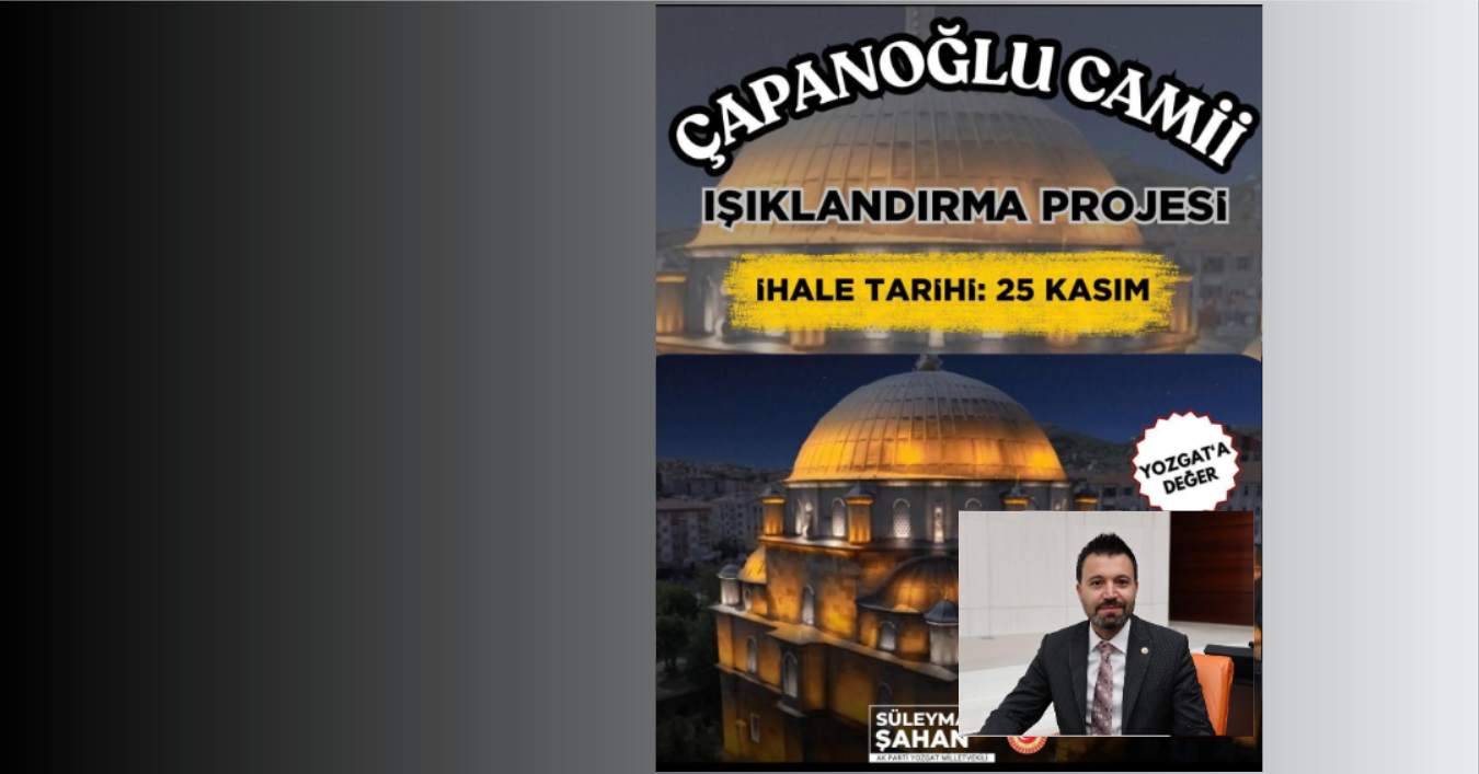 Çapanoğlu Camii Işıklandırma İhalesi Gözden Mi Kaçtı?