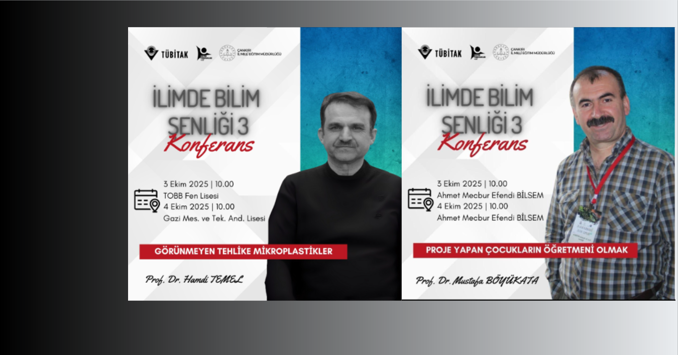 Bilim Şenliğinde Konuşacaklar