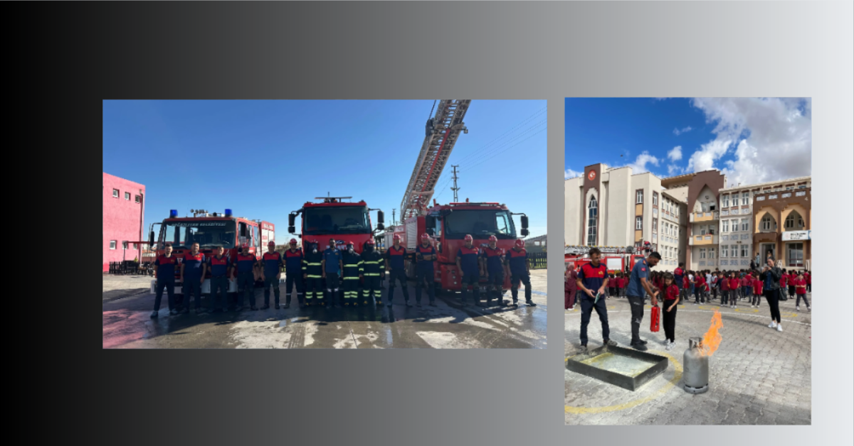 Öğrencilere Tatbikat Dersi Verildi