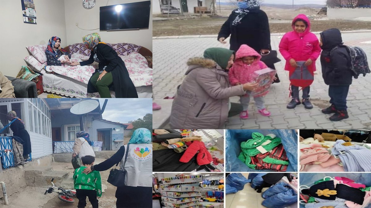 Şefkat eli muhtaca uzanıyor