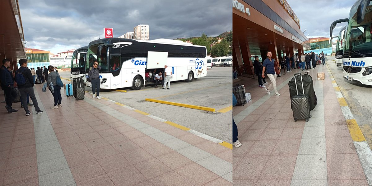 Terminalde eğitim yoğunluğu