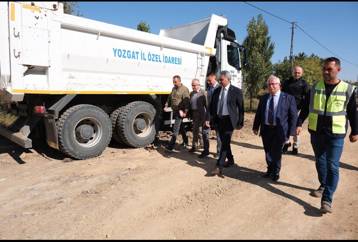 Yozgat İl Özel İdaresi’nden Haftalık Çalışma Raporu