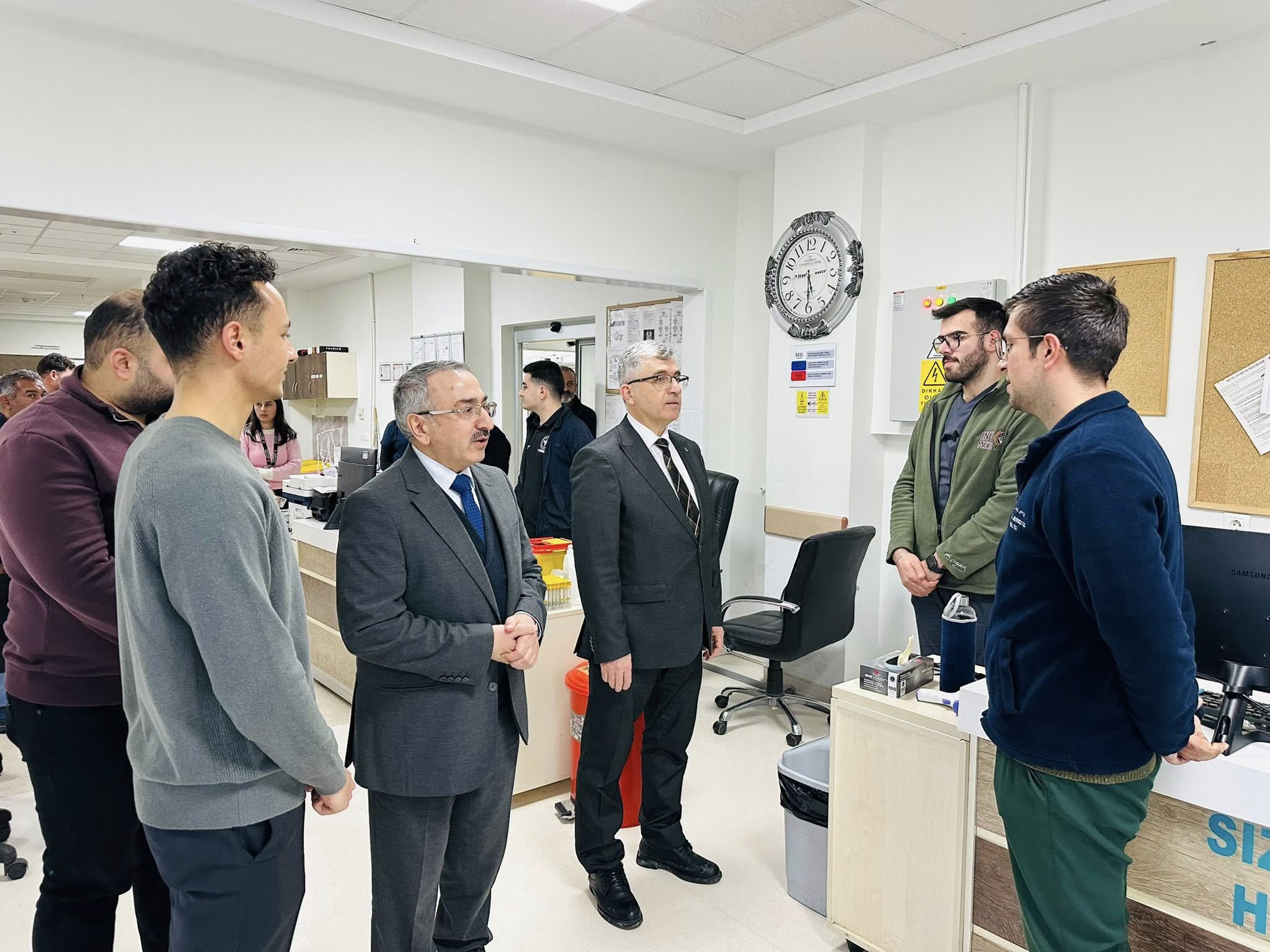 Karaaslan, Saraykent'te Sağlık Hizmetlerini Yerinde İnceledi