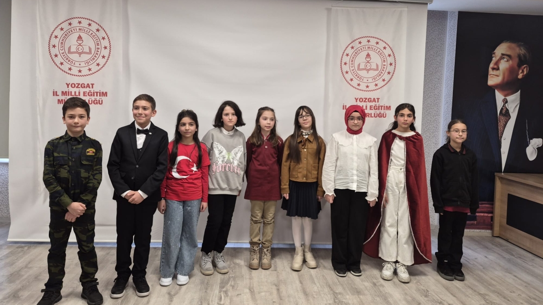 Yozgat’ta İstiklal Marşı’nı Güzel Okuma Yarışması Düzenlendi