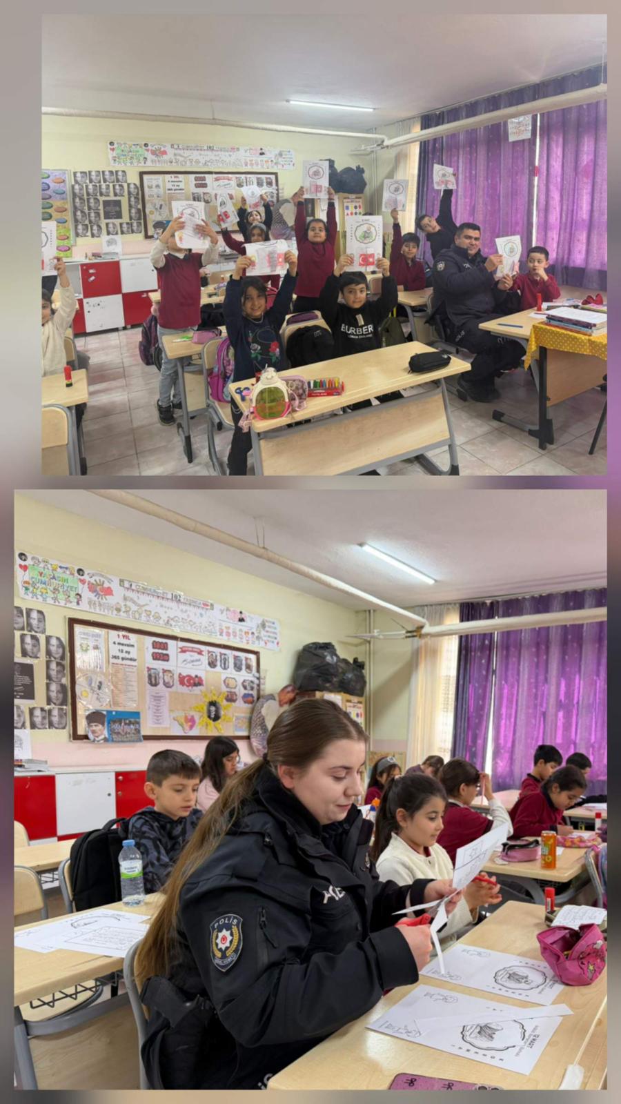 Şefaatli’de Öğrencilere İstiklal Marşı ve Mehmet Akif Ersoy Eğitimi