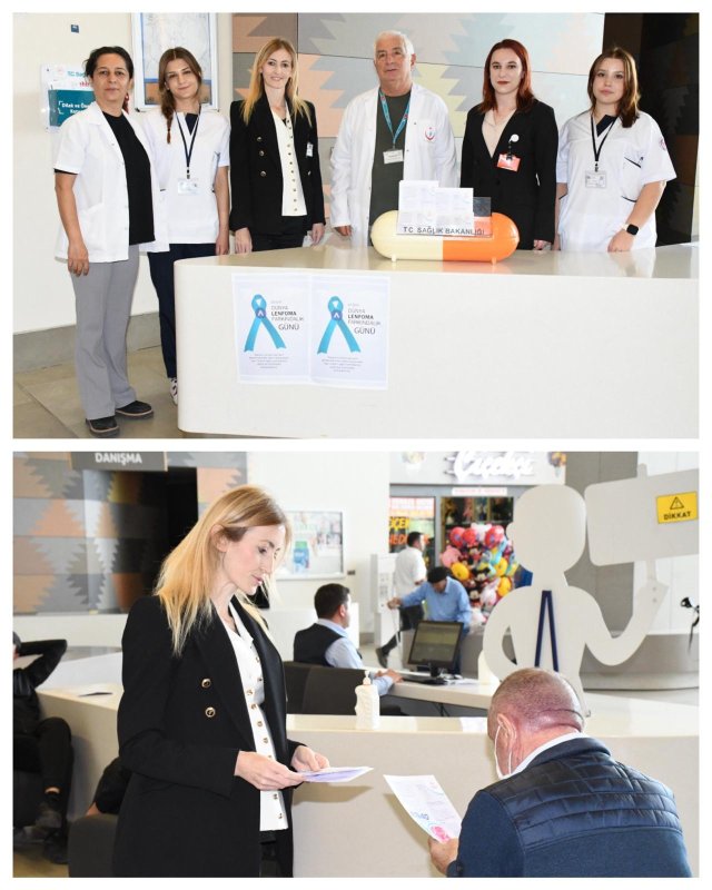 Yozgat Şehir Hastanesinde Lenfoma Farkındalık Etkinliği