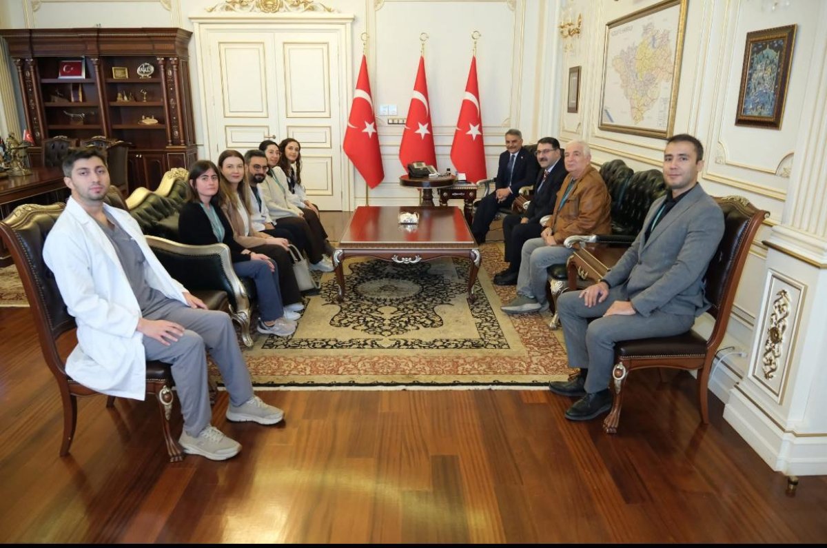 Şehir Hastanesi Yönetiminden Vali Özkan’a Ziyaret